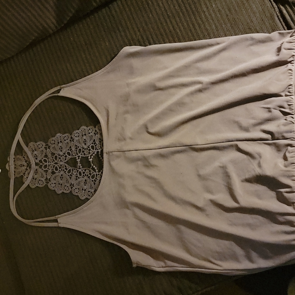 Mauve dressy tank